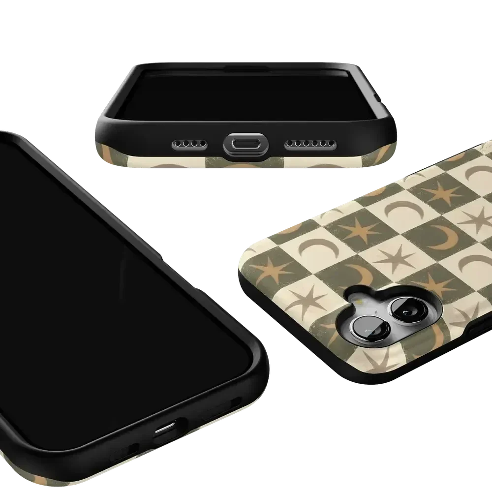 Mystic Moonstar | Green Celestial Case Phone Case get.casely