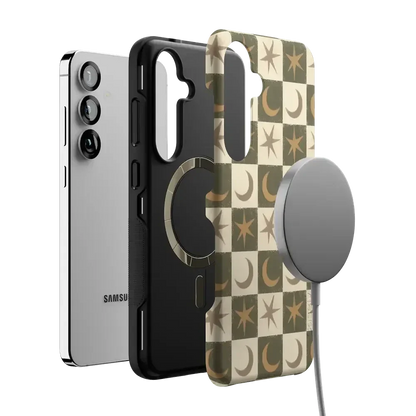 Mystic Moonstar | Green Celestial Case Phone Case get.casely