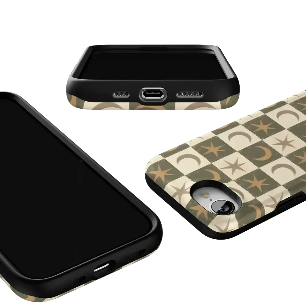 Mystic Moonstar | Green Celestial Case Phone Case get.casely
