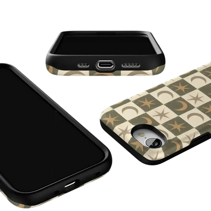 Mystic Moonstar | Green Celestial Case Phone Case get.casely