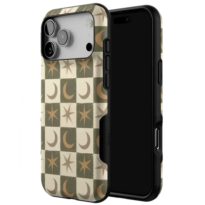 Mystic Moonstar | Green Celestial Case Phone Case get.casely