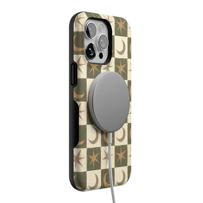 Mystic Moonstar | Green Celestial Case Phone Case get.casely