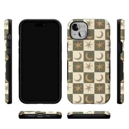 Mystic Moonstar | Green Celestial Case Phone Case get.casely