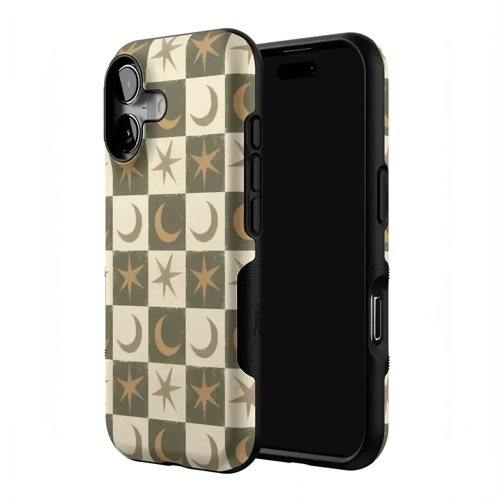 Mystic Moonstar | Green Celestial Case Phone Case get.casely