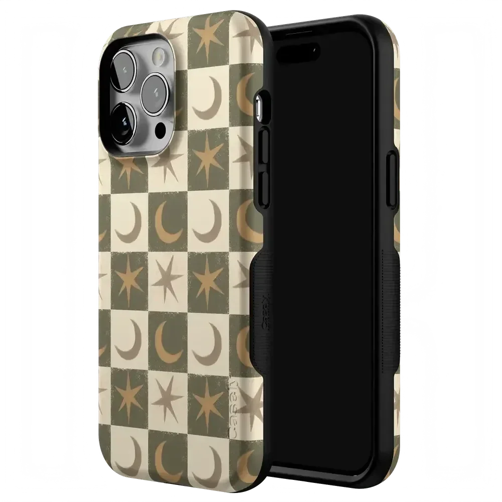 Mystic Moonstar | Green Celestial Case Phone Case get.casely
