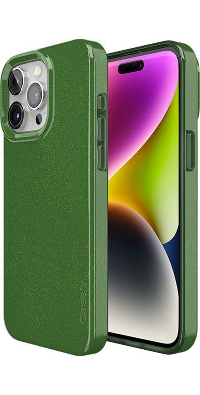 Mystic Moss | Green Enchanted Shimmer Case iPhone Case get.casely