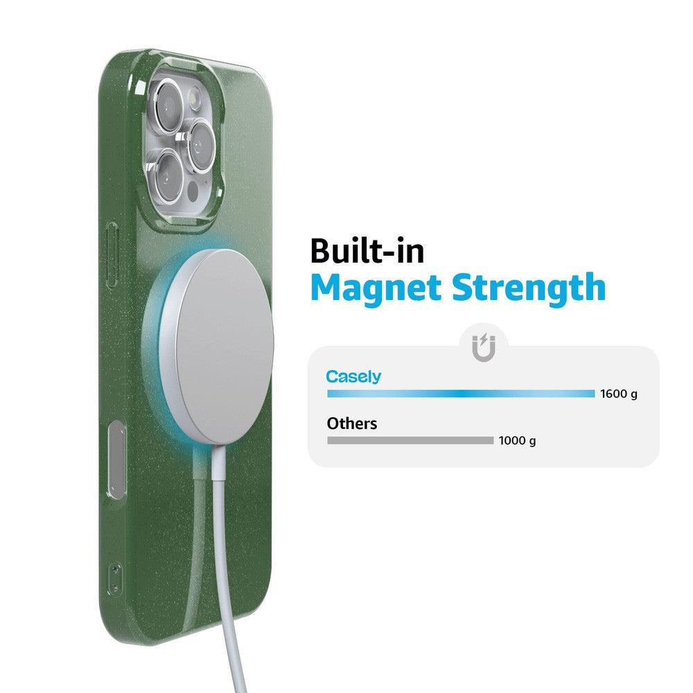 Mystic Moss | Green Enchanted Shimmer Case iPhone Case get.casely