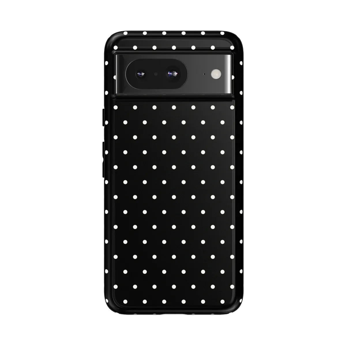 On the Dot | White Polka Dot Case