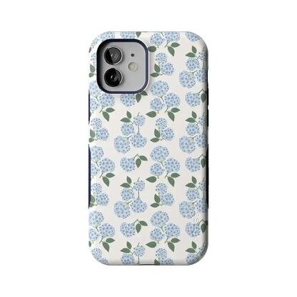 Nantucket Cottage | Blue Hydrangea Case iPhone Case get.casely Bold Flex + MagSafe® iPhone 12 Pro