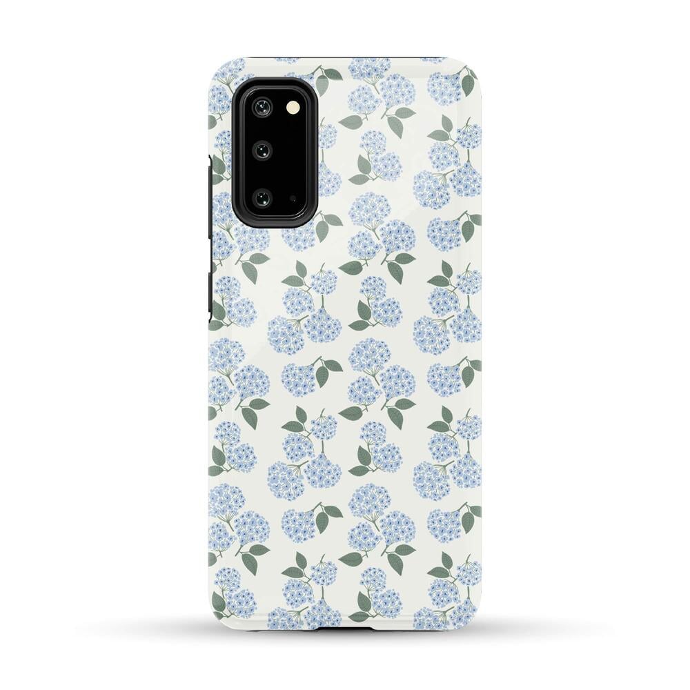 Nantucket Cottage | Blue Hydrangea Case iPhone Case get.casely Essential Galaxy S20