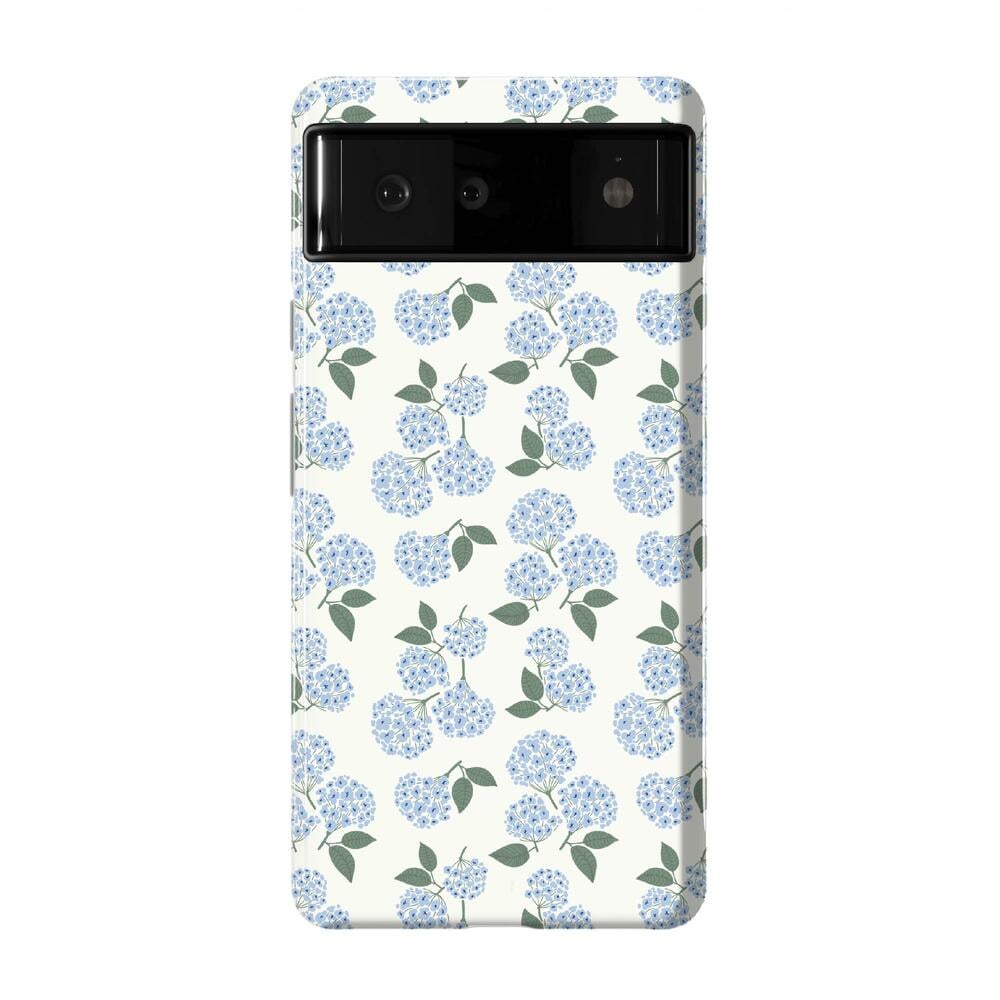 Nantucket Cottage | Blue Hydrangea Case iPhone Case get.casely Essential Google Pixel 6