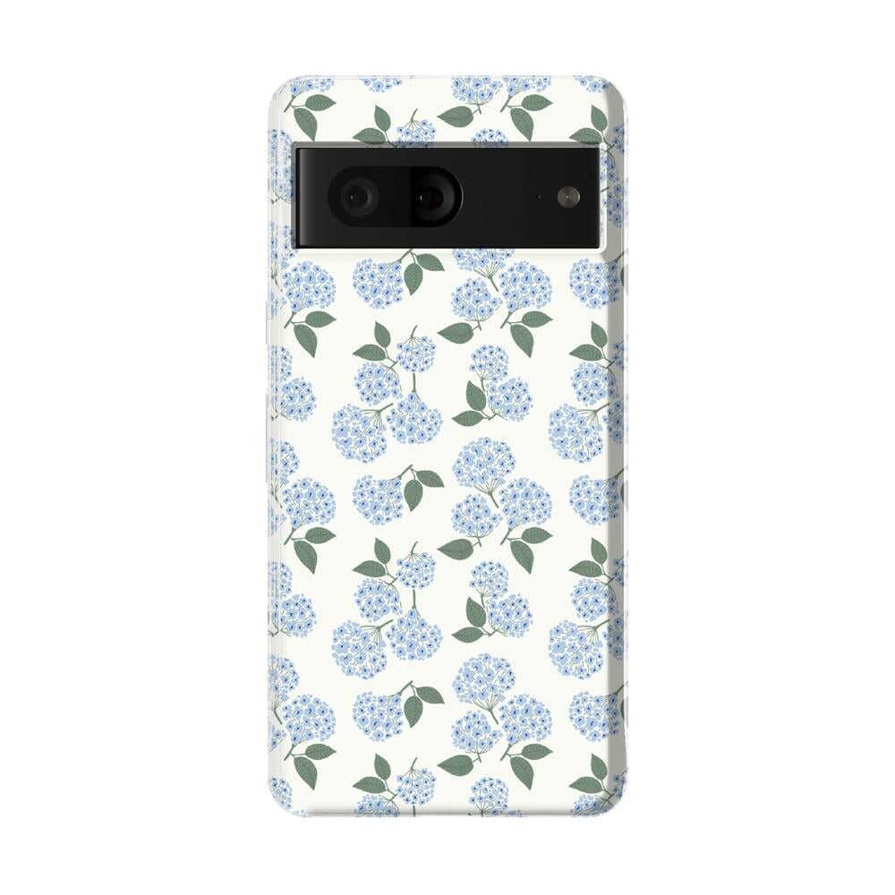 Nantucket Cottage | Blue Hydrangea Case iPhone Case get.casely Essential Google Pixel 7