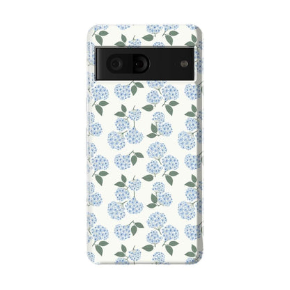 Nantucket Cottage | Blue Hydrangea Case iPhone Case get.casely Essential Google Pixel 7