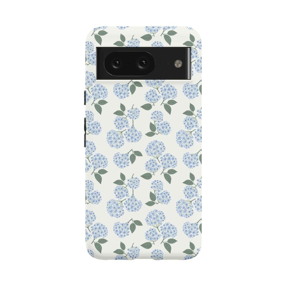 Nantucket Cottage | Blue Hydrangea Case iPhone Case get.casely Essential Google Pixel 8