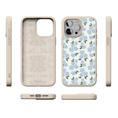 Nantucket Cottage | Blue Hydrangea Case iPhone Case get.casely