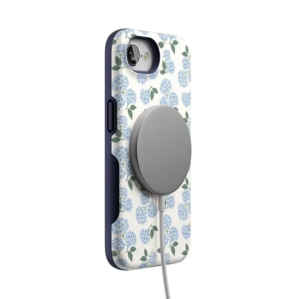 Nantucket Cottage | Blue Hydrangea Case iPhone Case get.casely