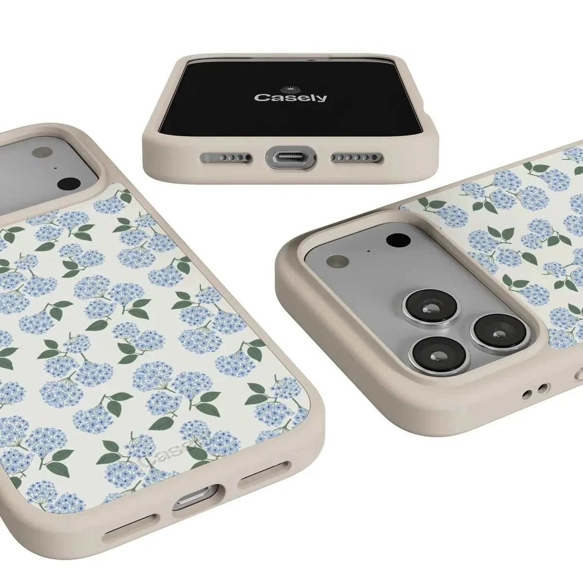 Nantucket Cottage | Blue Hydrangea Case iPhone Case get.casely