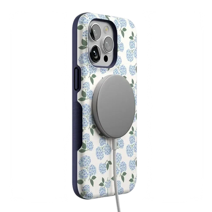 Nantucket Cottage | Blue Hydrangea Case iPhone Case get.casely