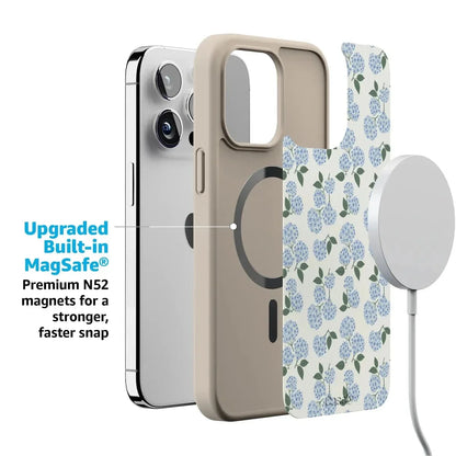 Nantucket Cottage | Blue Hydrangea Case iPhone Case get.casely