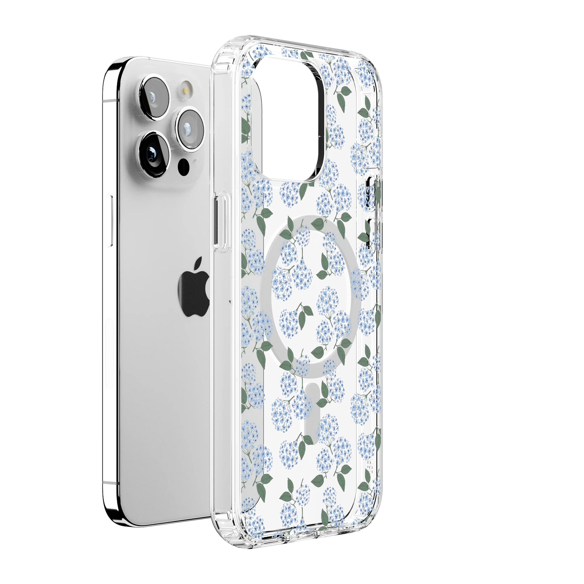 Nantucket Cottage | Blue Hydrangea Case iPhone Case get.casely