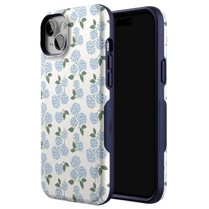 Nantucket Cottage | Blue Hydrangea Case iPhone Case get.casely