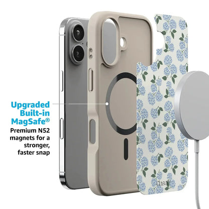 Nantucket Cottage | Blue Hydrangea Case iPhone Case get.casely