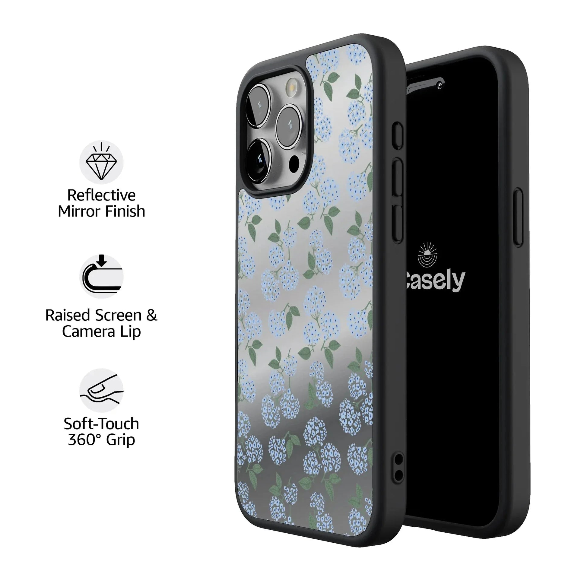 Nantucket Cottage | Blue Hydrangea Case iPhone Case get.casely