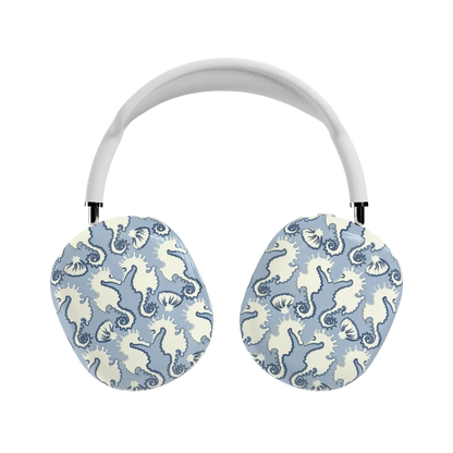 Seahorse Drift | Coastal Blues AirPods Max Case