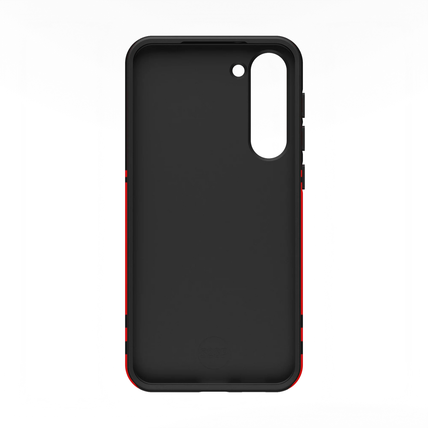 Storm Warning | Black & Red Stripes Case
