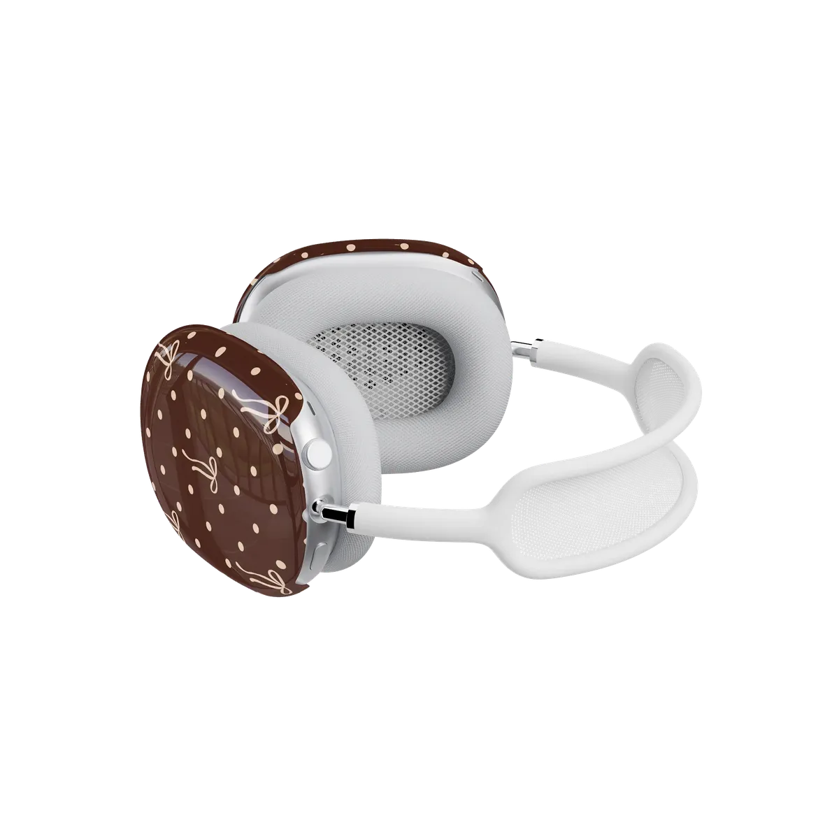 Teddy Bows | Brown Polka Dot AirPods Max Case