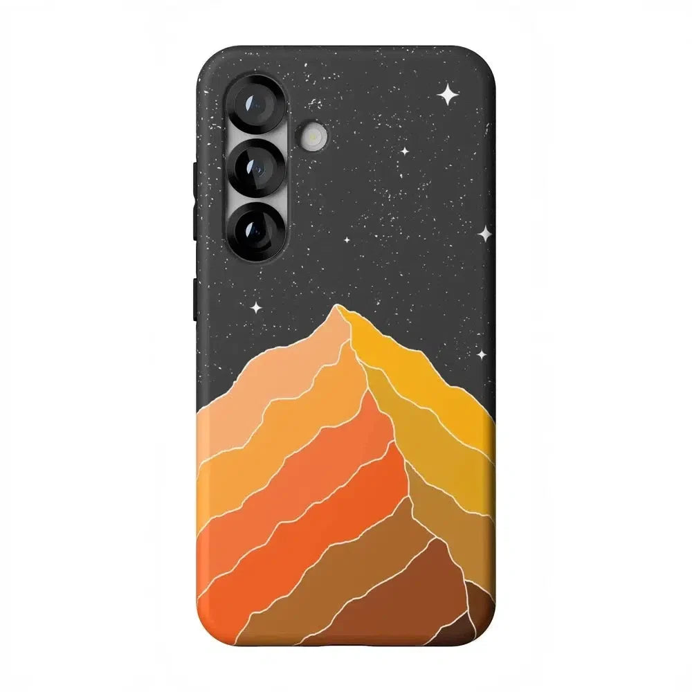 Night Skies | Mountain Starlight Samsung Case Samsung Case Casetry Essential + MagSafe® Galaxy S25