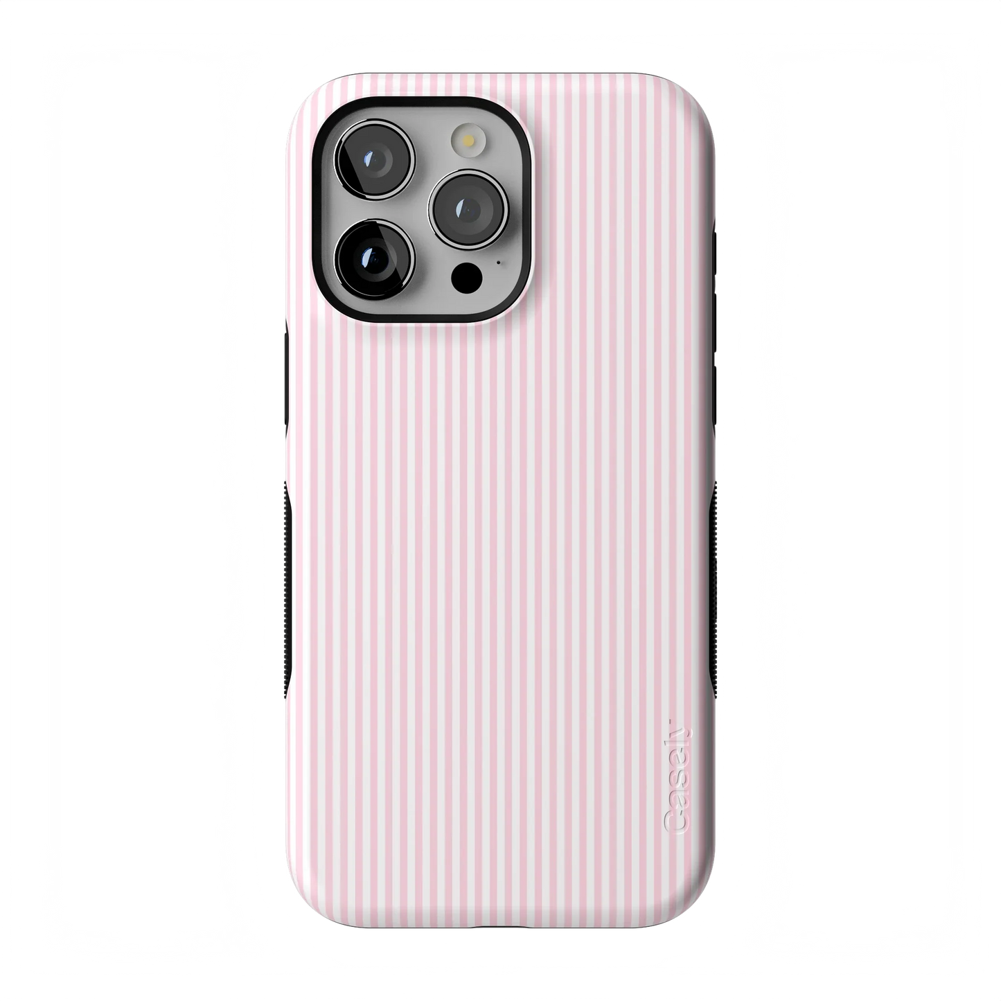 Stripes and the City | Light Pink Pinstripe Case - iPhone 13 Pro Max