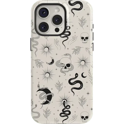 Snakes & Skulls Case Phone Case Casetry