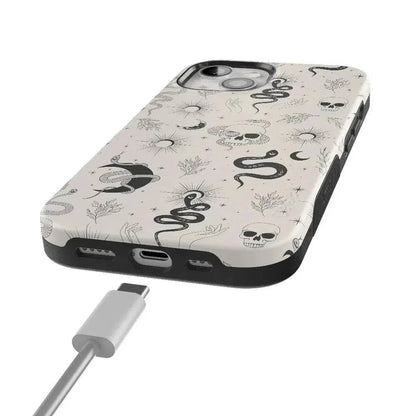 No Further Explanation | Snakes & Skulls Case Phone Case Casetry