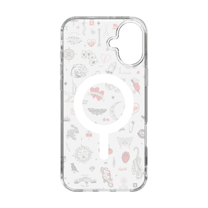 Not a Phase | Clear Flash Tattoo Case iPhone Case get.casely