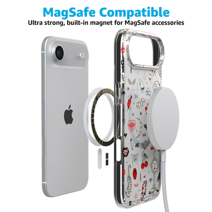 Not a Phase | Clear Flash Tattoo Case iPhone Case get.casely