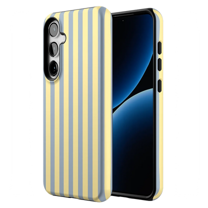Coastline Stripes | Blue & Yellow Case
