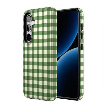 Checked Twice | Green Plaid Case
