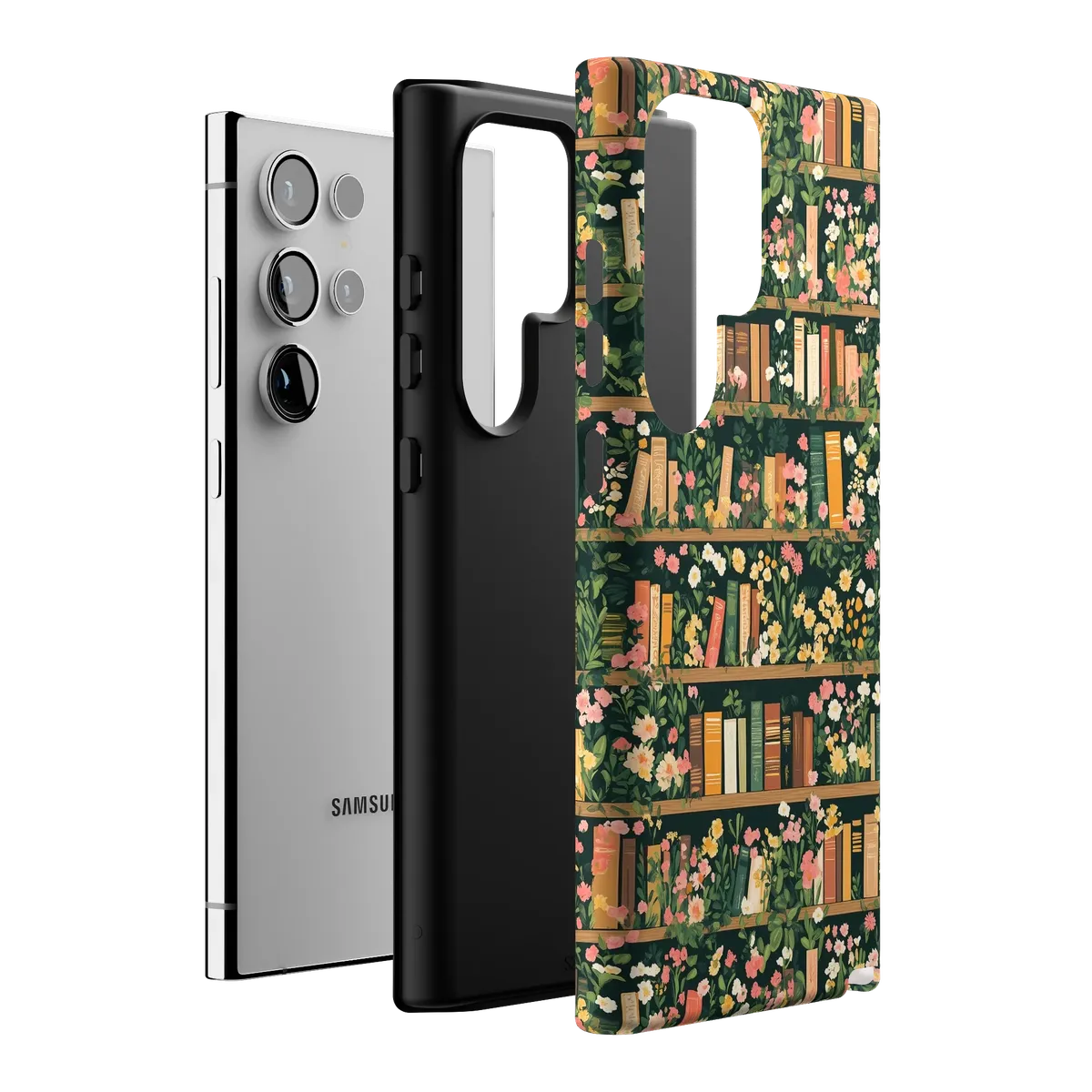 Book Nook | Floral Library Case