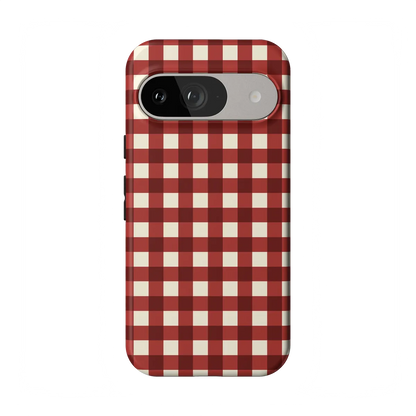 Checked Twice | Red Plaid Case