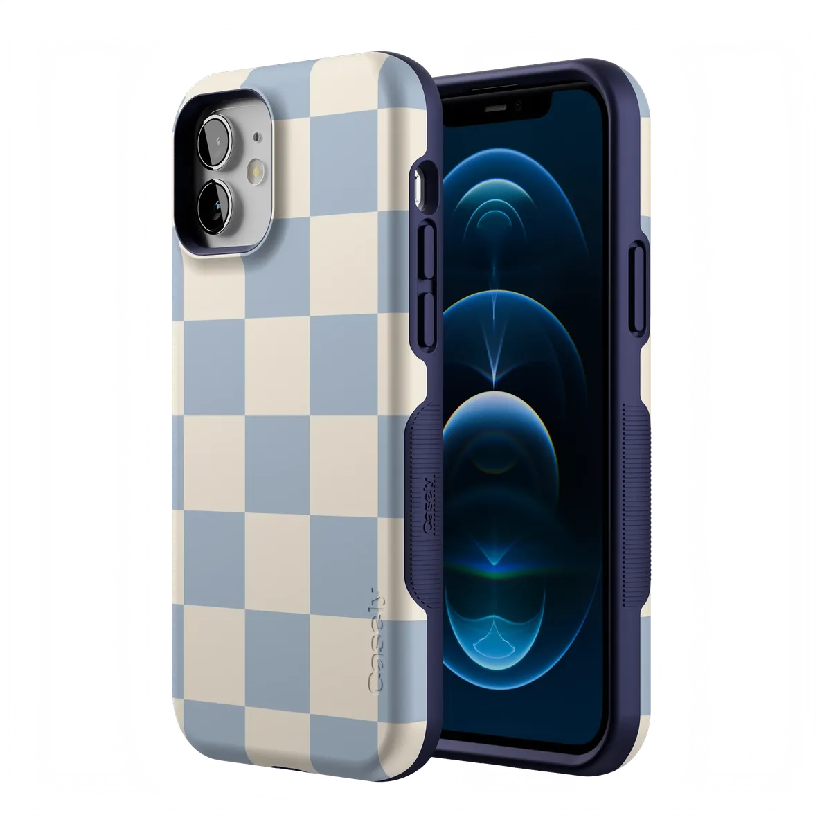 Fit Check | Light Blue Checkerboard Case
