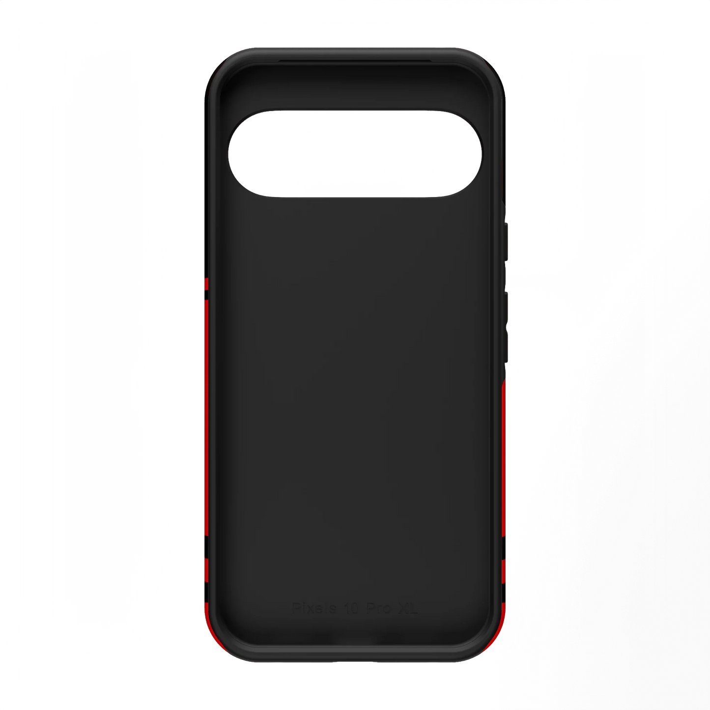 Storm Warning | Black & Red Stripes Case