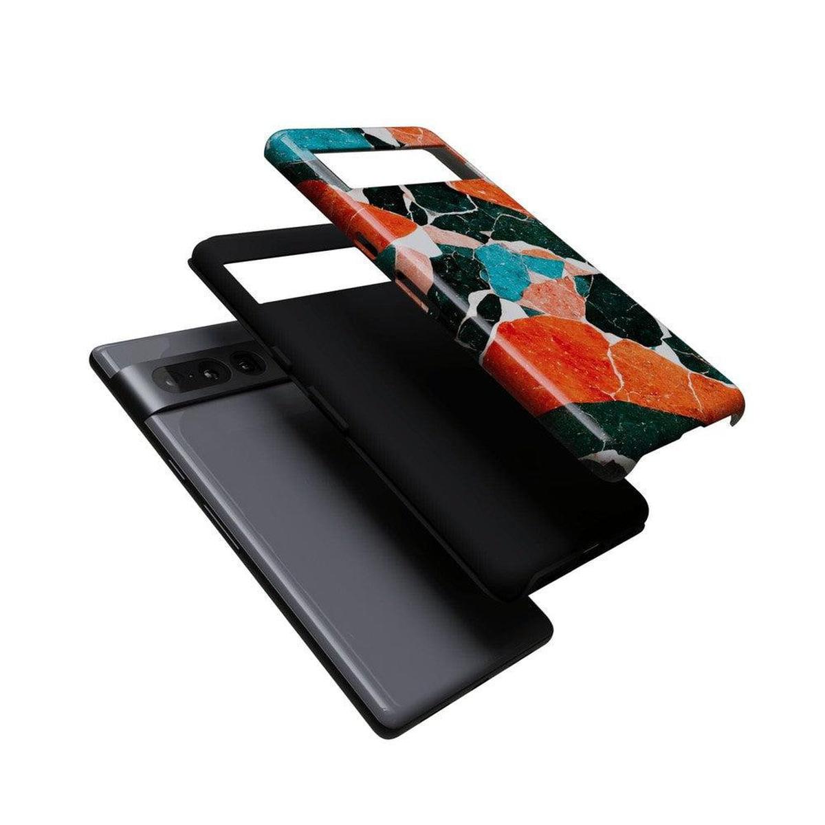 Of Quartz! | Sculpted Marble Google Pixel Case Google Pixel Case Casetry