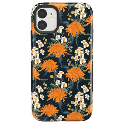 Off Tropic Floral | Exotic Orange Flower Case iPhone Case get.casely Bold iPhone 11