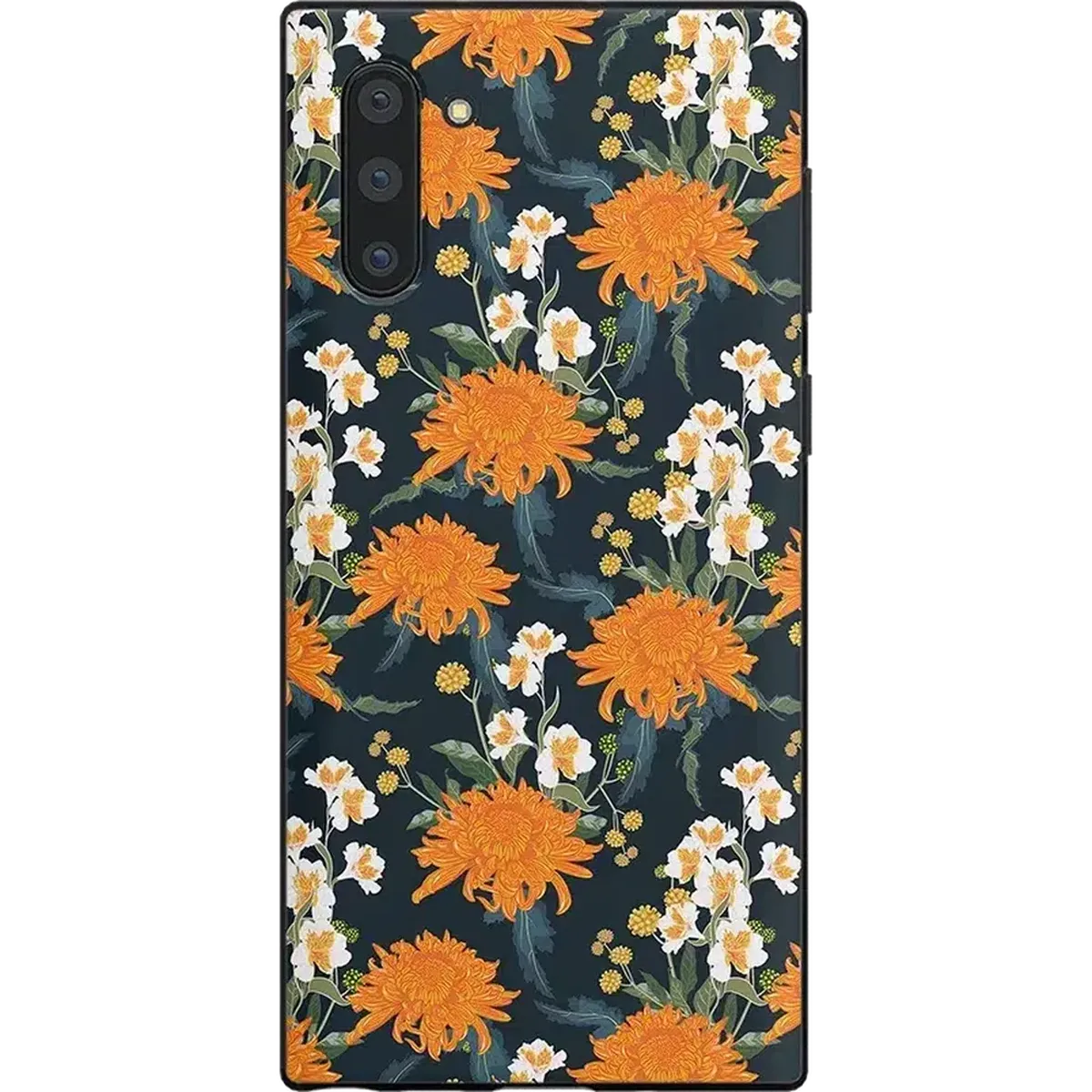 Off Tropic Floral | Exotic Orange Flower Samsung Case Samsung Case get.casely Classic Galaxy Note 10 Plus