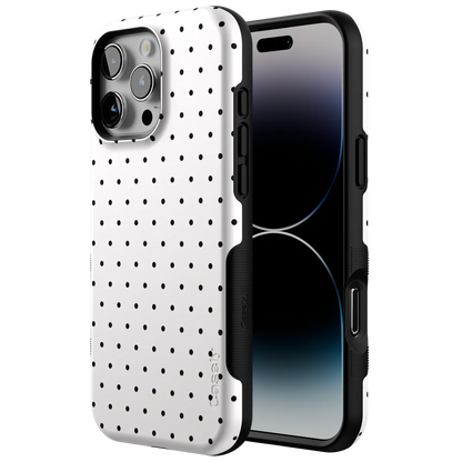 On the Dot | Black Polka Dot Case