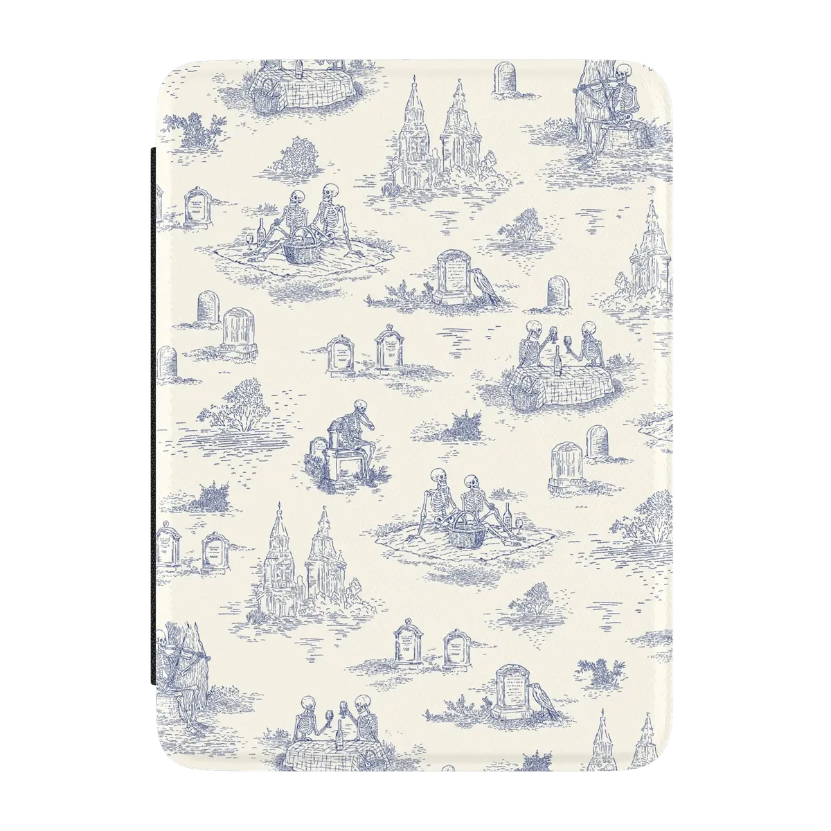 Graveyard Gathering | Skeleton Picnic Kindle Case | Casely