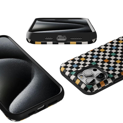 Old Skool | Retro Checkerboard Case iPhone Case get.casely
