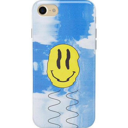 On Cloud Nine | Glitch Smiley Face Case iPhone Case get.casely Classic iPhone SE (2020 & 2022)