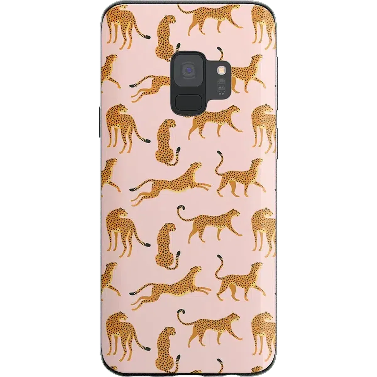 On the Prowl | Pink Leopard Print Samsung Case Samsung Case get.casely Classic Galaxy S9 Plus